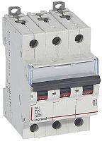 Выключатель автоматический Legrand DX3-E 6000 3п 3А D 10кА картинка
